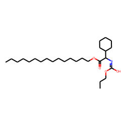 Glycine, 2-cyclohexyl-N-propoxycarbonyl-, pentadecyl ester