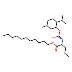 L-Norvaline, N-((1R)-(-)-menthyloxycarbonyl)-, undecyl ester
