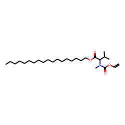 DL-Valine, N-methyl-N-(vinyloxycarbonyl)-, octadecyl ester
