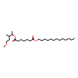 Pimelic acid, 5-methoxy-3-methylpent-2-yl tridecyl ester