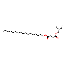 Succinic acid, 2-ethylbutyl heptadecyl ester