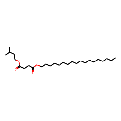 Succinic acid, 3-methylbutyl octadecyl ester