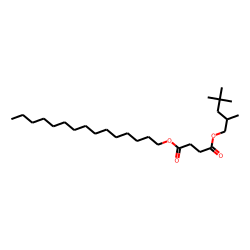 Succinic acid, pentadecyl 2,4,4-trimethylpentyl ester