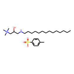 2-Hydroxy-3-(n-tetradecylamino) propyl-trimethylammonium p-tosylate