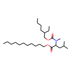 L-Leucine, N-methyl-N-(2-ethylhexyloxycarbonyl)-, undecyl ester