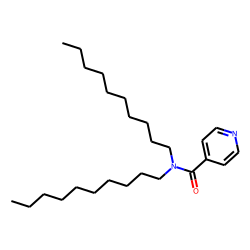 Isonicotinamide, N,N-didecyl-