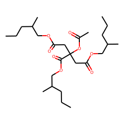 1,2,3-Propanetricarboxylic acid, 2-acetoxy-, tri-(2-methylpentyl) ester