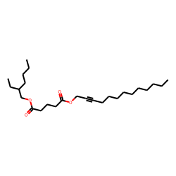 Glutaric acid, tridec-2-yn-1-yl 2-ethylhexyl ester