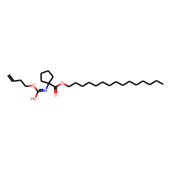 1-Aminocyclopentanecarboxylic acid, N-(but-3-en-1-yloxycarbonyl)-, pentadecyl ester