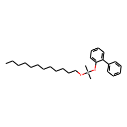 Silane, dimethyl(2-biphenyloxy)dodecyloxy-