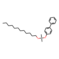 Silane, dimethyl(4-phenylphenoxy)dodecyloxy-