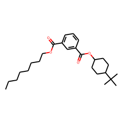 Isophthalic acid, octyl 4-tert-butylcyclohexyl ester