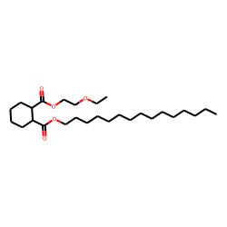 1,2-Cyclohexanedicarboxylic acid, 2-ethoxyethyl pentadecyl ester