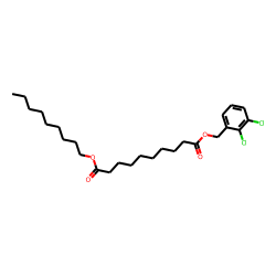 Sebacic acid, 2,3-dichlorobenzyl nonyl ester
