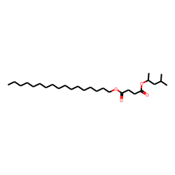 Succinic acid, heptadecyl 4-methylpent-2-yl ester