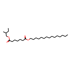 Pimelic acid, 2-methylbutyl pentadecyl ester