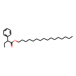 Butyric acid, 2-phenyl-, hexadecyl ester