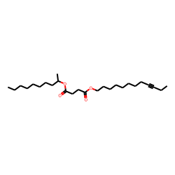 Succinic acid, dec-2-yl dodec-9-yn-1-yl ester