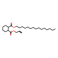 1,2-Cyclohexanedicarboxylic acid, allyl pentadecyl ester