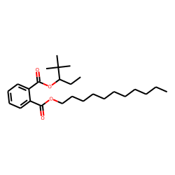 Phthalic acid, 2,2-dimethylpent-3-yl undecyl ester