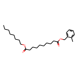 Sebacic acid, 2-methylbenzyl octyl ester