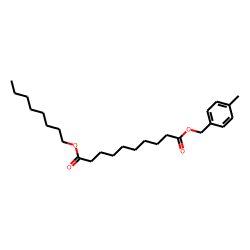 Sebacic acid, 4-methylbenzyl octyl ester