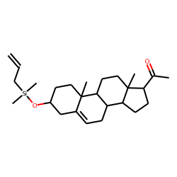 Pregn-5-en-20-one, 3-[(dimethyl-2-propenylsilyl)oxy]-, (3«beta»)-