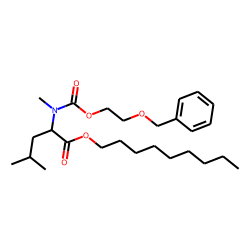 L-Leucine, N-methyl-N-(2-(benzyloxy)ethoxycarbonyl)-, nonyl ester