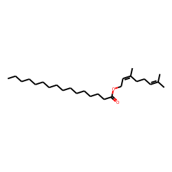 (E)-3,7-Dimethylocta-2,6-dien-1-yl palmitate