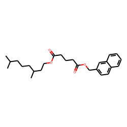 Glutaric acid, naphth-2-ylmethyl 3,7-dimethyloctyl ester