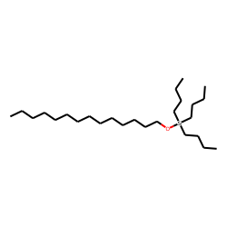 1-Tetradecanol, tributylsilyl ether