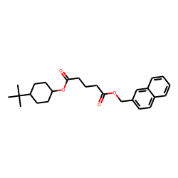 Glutaric acid, naphth-2-ylmethyl cis-4-tert-butylcyclohexyl ester