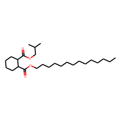 1,2-Cyclohexanedicarboxylic acid, isobutyl tetradecyl ester