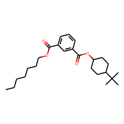 Isophthalic acid, heptyl 4-tert-butylcyclohexyl ester
