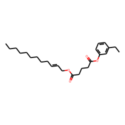 Glutaric acid, dodec-2-en-1-yl 3-ethylphenyl ester