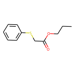 (Phenylthio)acetic acid, propyl ester