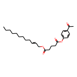 Glutaric acid, dodec-2-en-1-yl 4-acetylphenyl ester