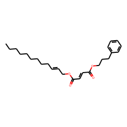Fumaric acid, 3-phenylpropyl dodec-2-en-1-yl ester