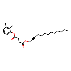 Succinic acid, tridec-2-yn-1-yl 2,3-dimethylphenyl ester