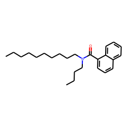 1-Naphthamide, N-butyl-N-decyl-