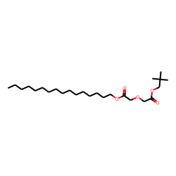 Diglycolic acid, hexadecyl neopentyl ester