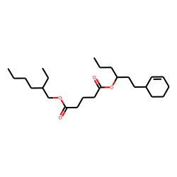 Glutaric acid, 1-(cyclohex-2-enyl)hex-3-yl 2-ethylhexyl ester