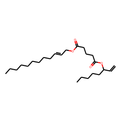 Glutaric acid, oct-1-en-3-yl dodec-2-en-1-yl ester