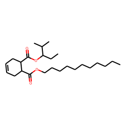 cis-Cyclohex-4-en-1,2-dicarboxylic acid, 2-methylpent-3-yl undecyl ester