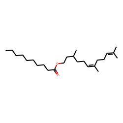 2,3-Dihydrofarnesyl decanoate