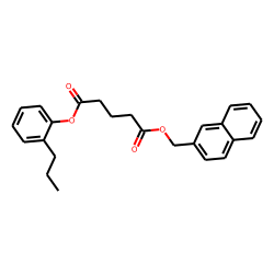 Glutaric acid, naphth-2-ylmethyl 2-propylphenyl ester