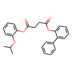Succinic acid, 2-isopropoxyphenyl 2-biphenyl ester