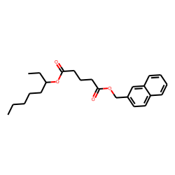 Glutaric acid, naphth-2-ylmethyl 3-octyl ester