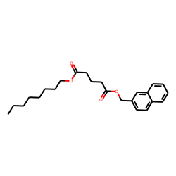 Glutaric acid, naphth-2-ylmethyl octyl ester