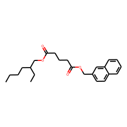 Glutaric acid, naphth-2-ylmethyl 2-ethylhexyl ester